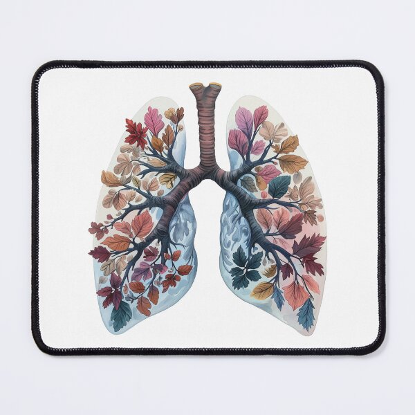Item preview, Trees Are The Lungs of the Earth, Clean Healthy Lungs, No Smoking, Stop Smoking designed and sold by PrintShangri-La.
