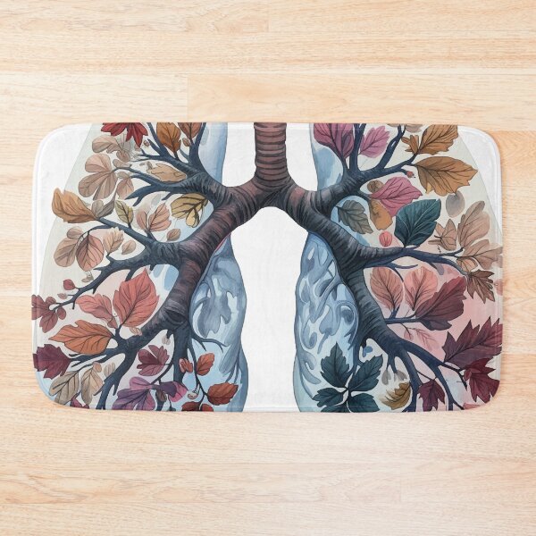Item preview, Trees Are The Lungs of the Earth, Clean Healthy Lungs, No Smoking, Stop Smoking designed and sold by PrintShangri-La.
