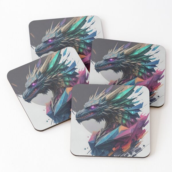 Item preview, Colorful Geometric Dragon Prism designed and sold by DragonRealms.