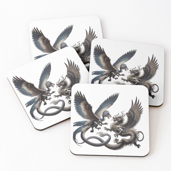 Item preview, Fighting Dragons With You in the Sky Fantasy designed and sold by kylmllr101684.