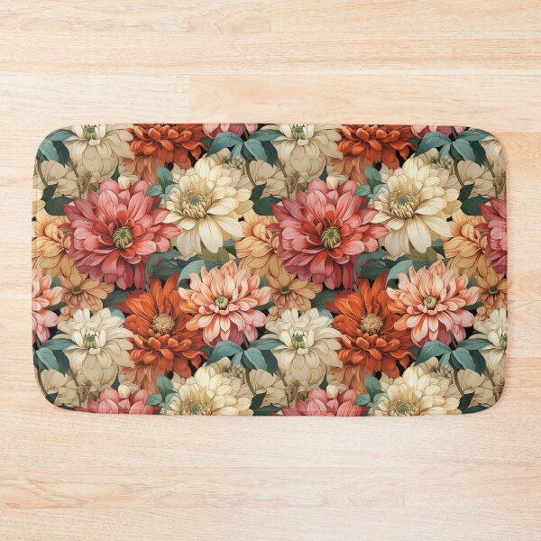 Item preview, Zinnia Tile 23: Rainbow Smiles in a Field of Daisy Dandelions and Sunshine of Nature's Confetti Party designed and sold by TheBrainArt.
