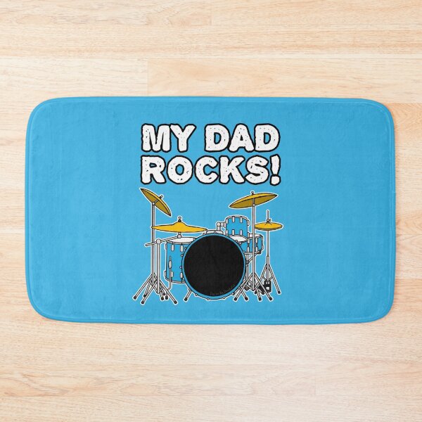 Item preview, My Dad Rocks Drums Drummer Father's Day designed and sold by doodlerob.