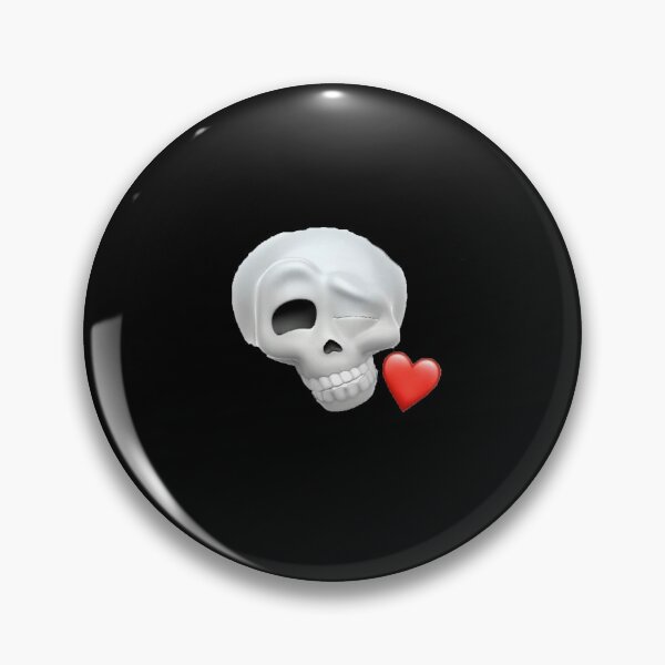 Item preview, Skeleton Skull Emoji Memoji Apple Kissing Face Reaction meme funny silly designed and sold by bubbleiel.