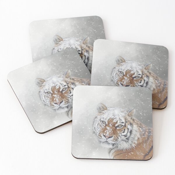 Item preview, Winter Tiger Portrait designed and sold by Elisabeth Lucas.