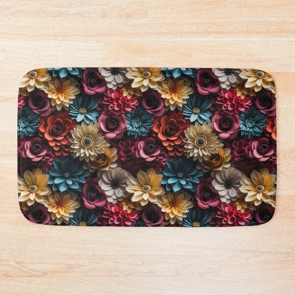 Item preview, Zinnia Tile 24: Rainbow Smiles in a Field of Daisy Dandelions and Sunshine of Nature's Confetti Party designed and sold by TheBrainArt.