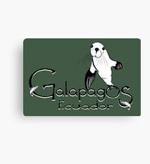 Galapagos Ecuador Sea Lion Canvas Print
