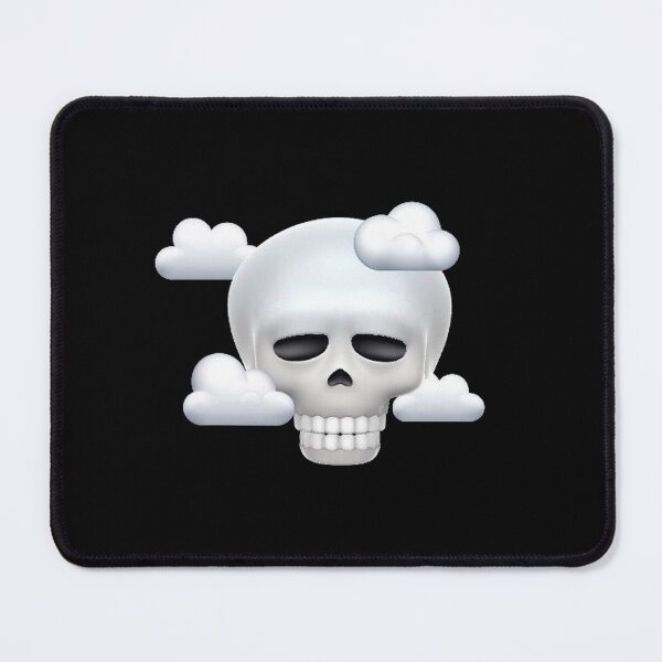 Item preview, Skeleton Skull Emoji Memoji Apple 420 meme funny silly designed and sold by bubbleiel.