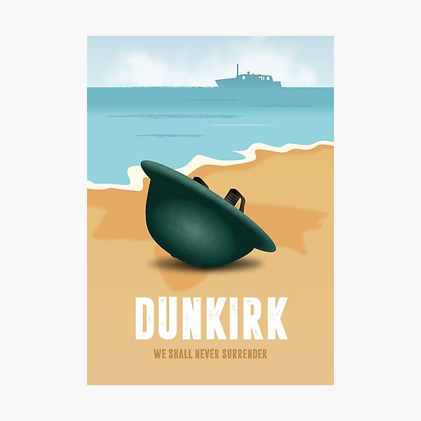 Item preview, Dunkirk - Alternative Movie Poster designed and sold by MoviePosterBoy.