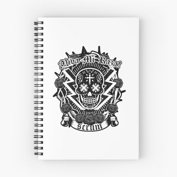 Item preview, Black Día De Muertos Skull Rose Logo designed and sold by KumosBrand.