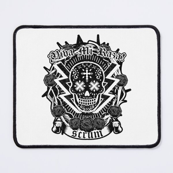 Item preview, Black Día De Muertos Skull Rose Logo designed and sold by KumosBrand.