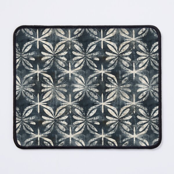 Item preview, Bold Blue Floral Tile designed and sold by nicbeeseart.