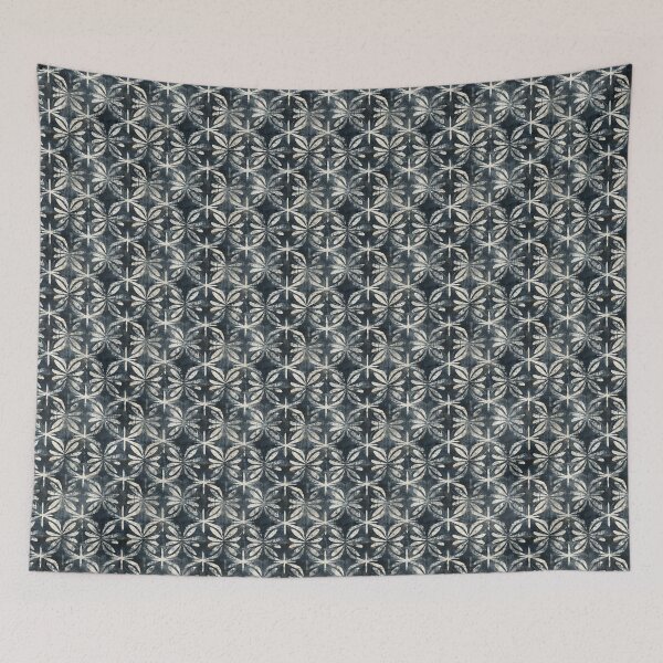 Item preview, Bold Blue Floral Tile designed and sold by nicbeeseart.