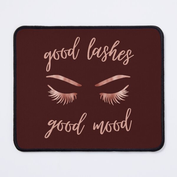 Item preview, EYELASH, GOOD MOOD WITH EYELASHES designed and sold by Meandmyshop.