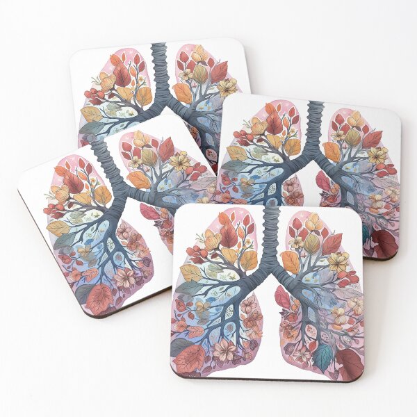 Item preview, Trees Are The Lungs of the Earth, Clean Healthy Lungs, No Smoking, Stop Smoking designed and sold by PrintShangri-La.