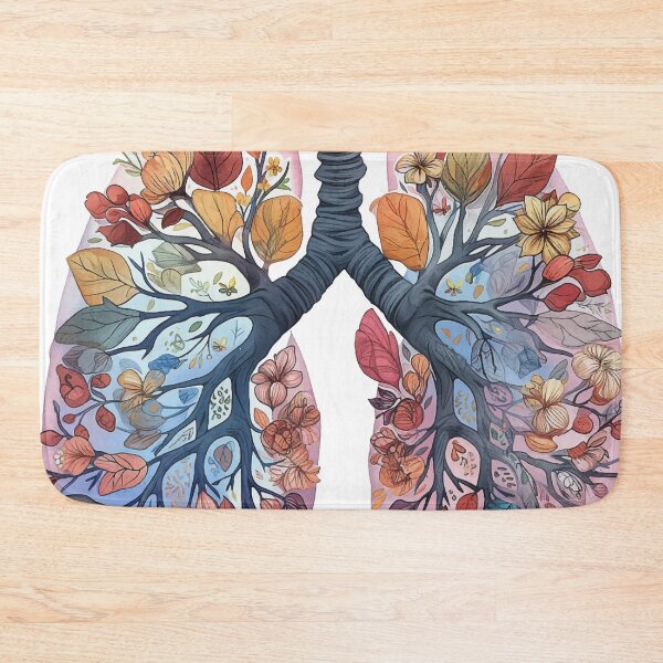 Item preview, Trees Are The Lungs of the Earth, Clean Healthy Lungs, No Smoking, Stop Smoking designed and sold by PrintShangri-La.