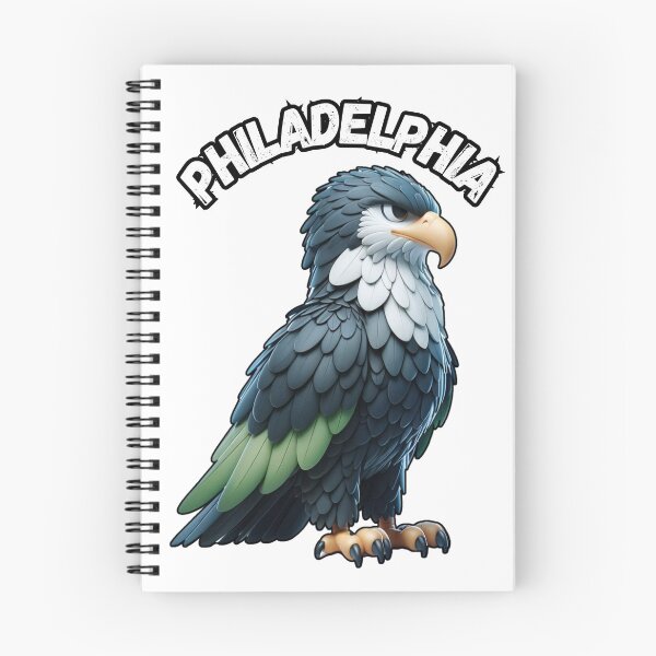 Item preview, Philidelphia Eagle Gray Green Mean Bird Perched designed and sold by kylmllr101684.