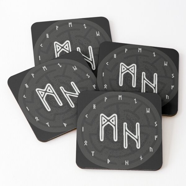 Item preview, Manacled Rune Badge - Dramione designed and sold by liluglyco.