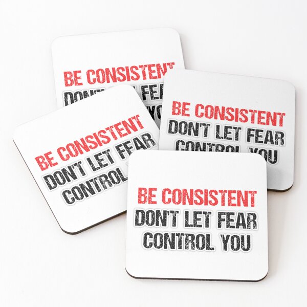 Item preview, Be Consistent designed and sold by Aiyinyangart.