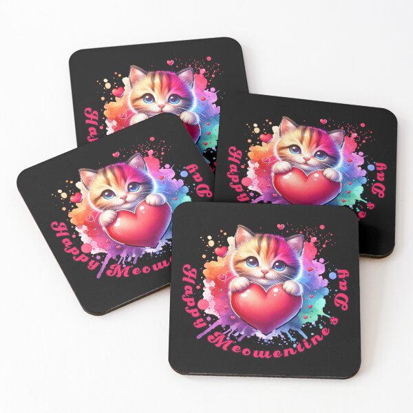Item preview, Happy Meowentine's Day designed and sold by SeledineArt.