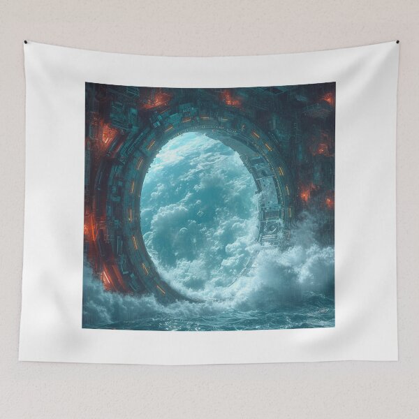 Item preview, The Gate of the Seas designed and sold by Emre Karaarslan.