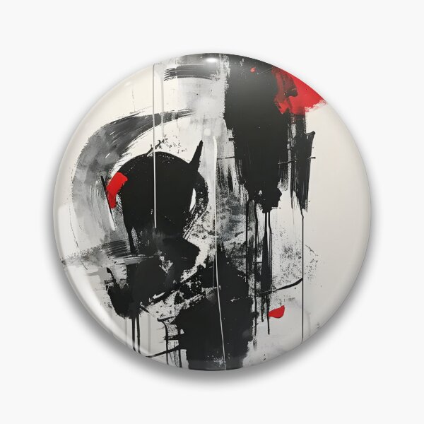 Item preview, Subtle Harmony: Grayscale and Acrylic designed and sold by GodoAbstractArt.