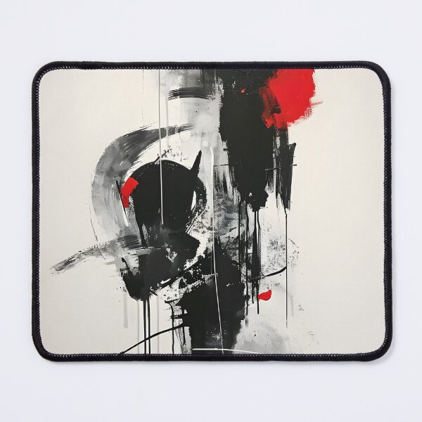 Item preview, Subtle Harmony: Grayscale and Acrylic designed and sold by GodoAbstractArt.