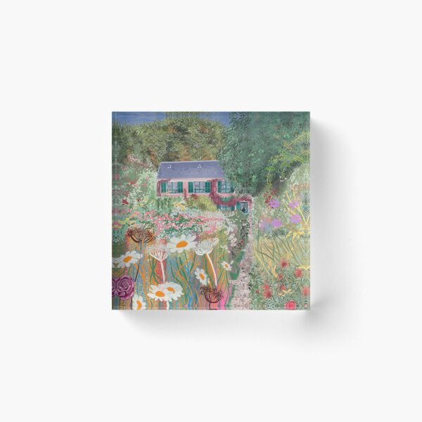 Aperçu de l'œuvre Le jardin de Claude Monet à Giverny créée et vendue par mazarte.