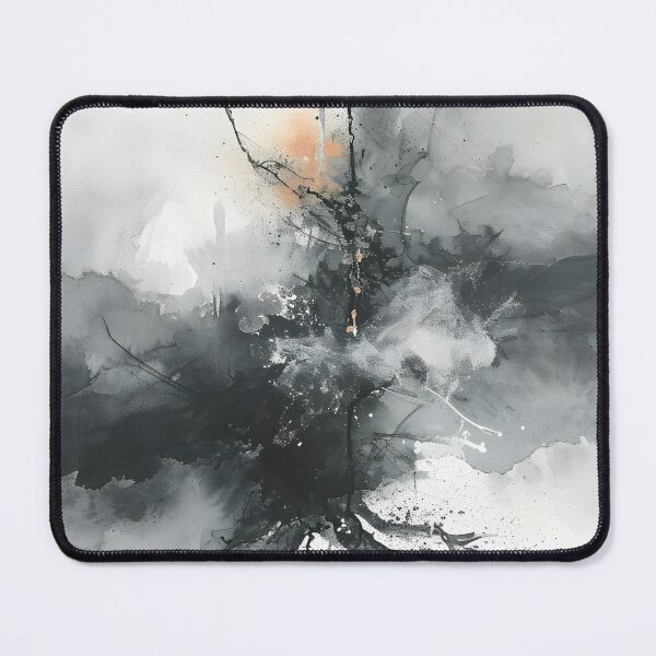 Item preview, Natural Synthesis: Watercolor in Grayscale designed and sold by GodoAbstractArt.