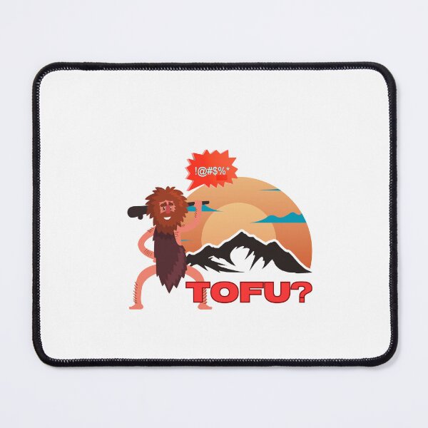Item preview, caveman don't like tofu designed and sold by Gerardo Segismundo.