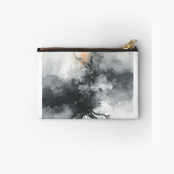 Item preview, Natural Synthesis: Watercolor in Grayscale designed and sold by GodoAbstractArt.
