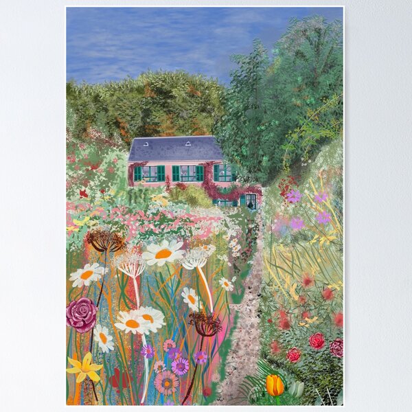 Item preview, Claude Monet’s garden at Giverny designed and sold by mazarte.