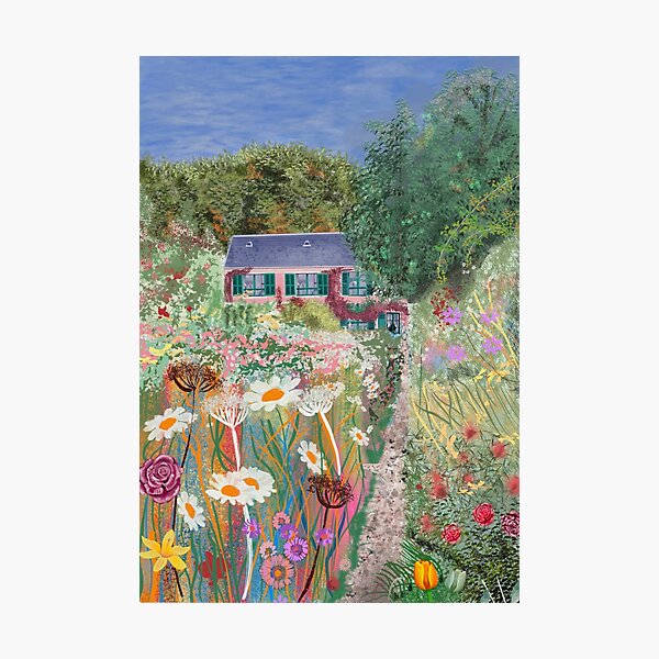 Item preview, Claude Monet’s garden at Giverny designed and sold by mazarte.