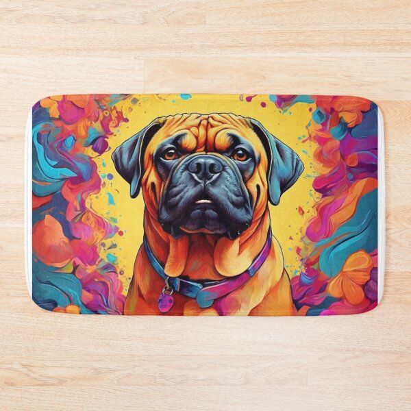Item preview, Psychedelic Mastiff designed and sold by Cloe Dauplais.