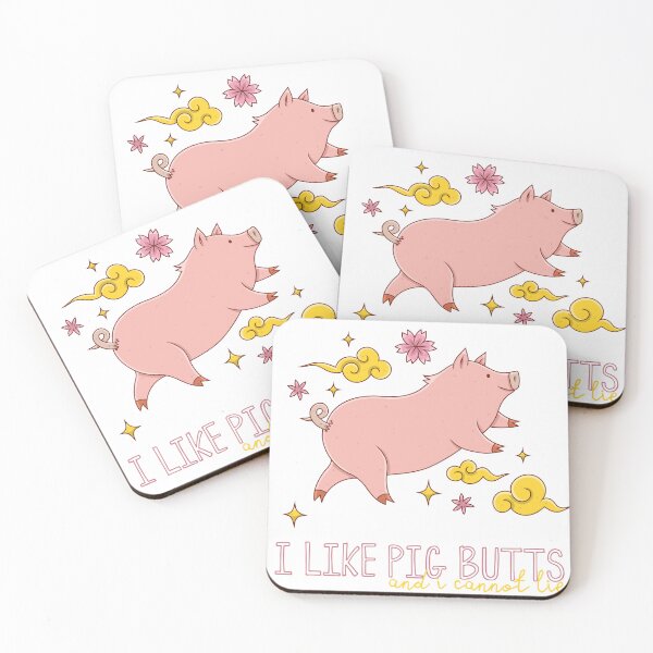 Item preview, I Like Pig Butts and I Cannot Lie designed and sold by ZamuDesign.