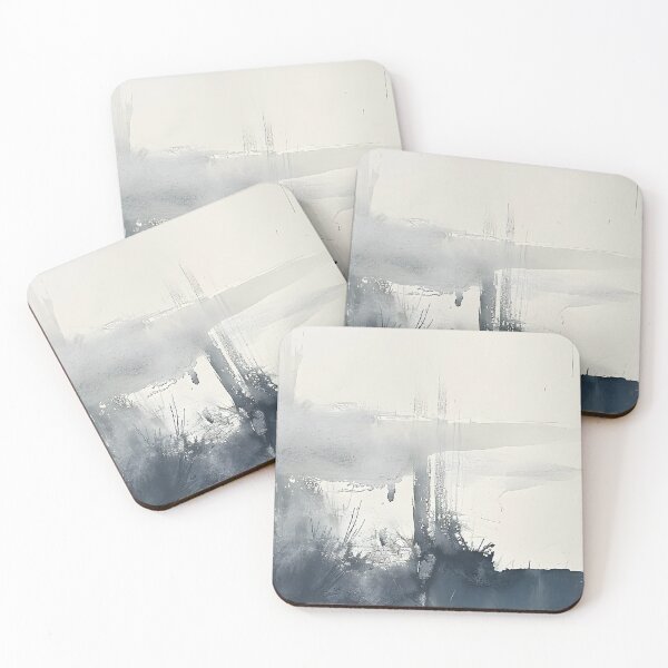 Item preview, Asymmetrical Harmony: Grayscale and Color designed and sold by GodoAbstractArt.