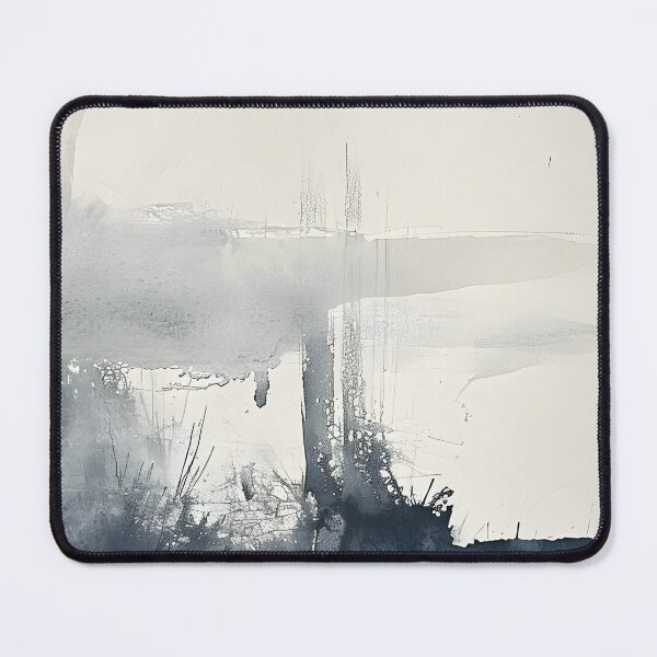 Item preview, Asymmetrical Harmony: Grayscale and Color designed and sold by GodoAbstractArt.