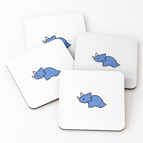 Item preview, light blue ceratops  designed and sold by LigmaKat.