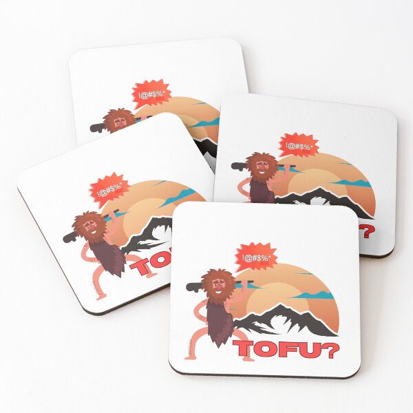 Item preview, caveman don't like tofu designed and sold by Gerardo Segismundo.