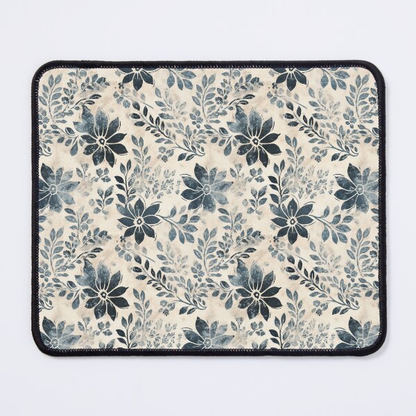 Item preview, Weathered Blue Floral designed and sold by nicbeeseart.