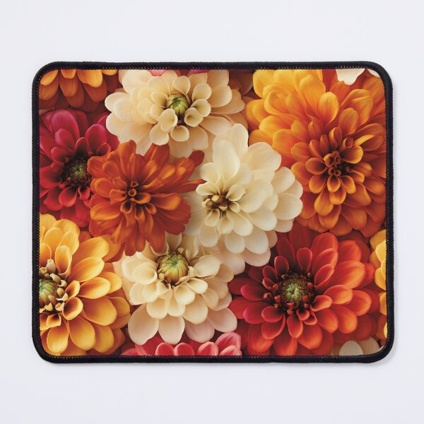 Item preview, Zinnia Tile 29: Rainbow Smiles in a Field of Daisy Dandelions and Sunshine of Nature's Confetti Party designed and sold by TheBrainArt.