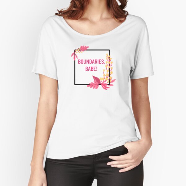 Item preview, Boundaries, Babe! designed and sold by OrangeDesigns8.