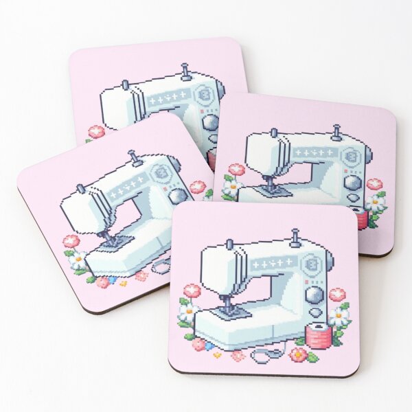 Item preview, Sewing Machine Pixel Art designed and sold by DakaPixelArt.