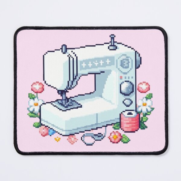 Item preview, Sewing Machine Pixel Art designed and sold by DakaPixelArt.