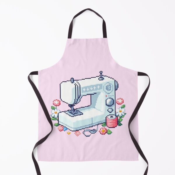 Item preview, Sewing Machine Pixel Art designed and sold by DakaPixelArt.