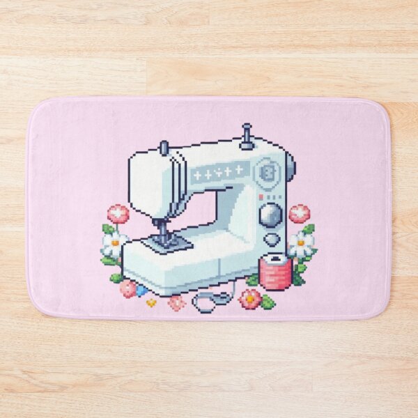 Item preview, Sewing Machine Pixel Art designed and sold by DakaPixelArt.
