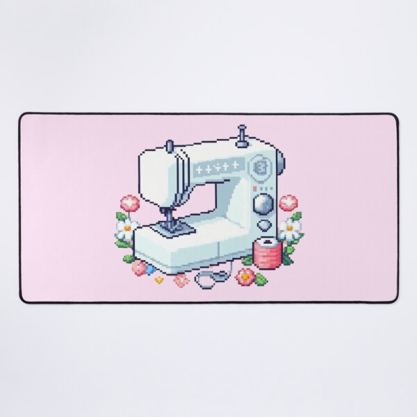 Item preview, Sewing Machine Pixel Art designed and sold by DakaPixelArt.