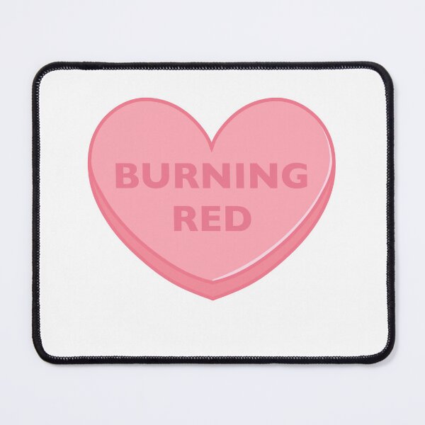 Item preview, Burning Red Candy Heart designed and sold by violletine.