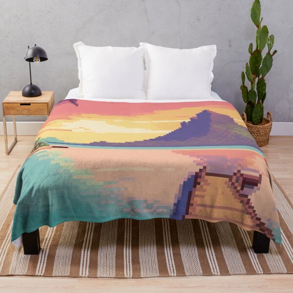 Item preview, Bora Bora, French Polynesia - Pixel Art designed and sold by Pixelartshirt.