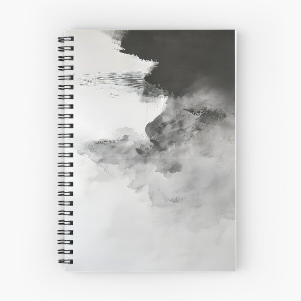 Item preview, Zen Whispers in Monochrome designed and sold by GodoAbstractArt.