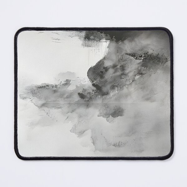Item preview, Zen Whispers in Monochrome designed and sold by GodoAbstractArt.